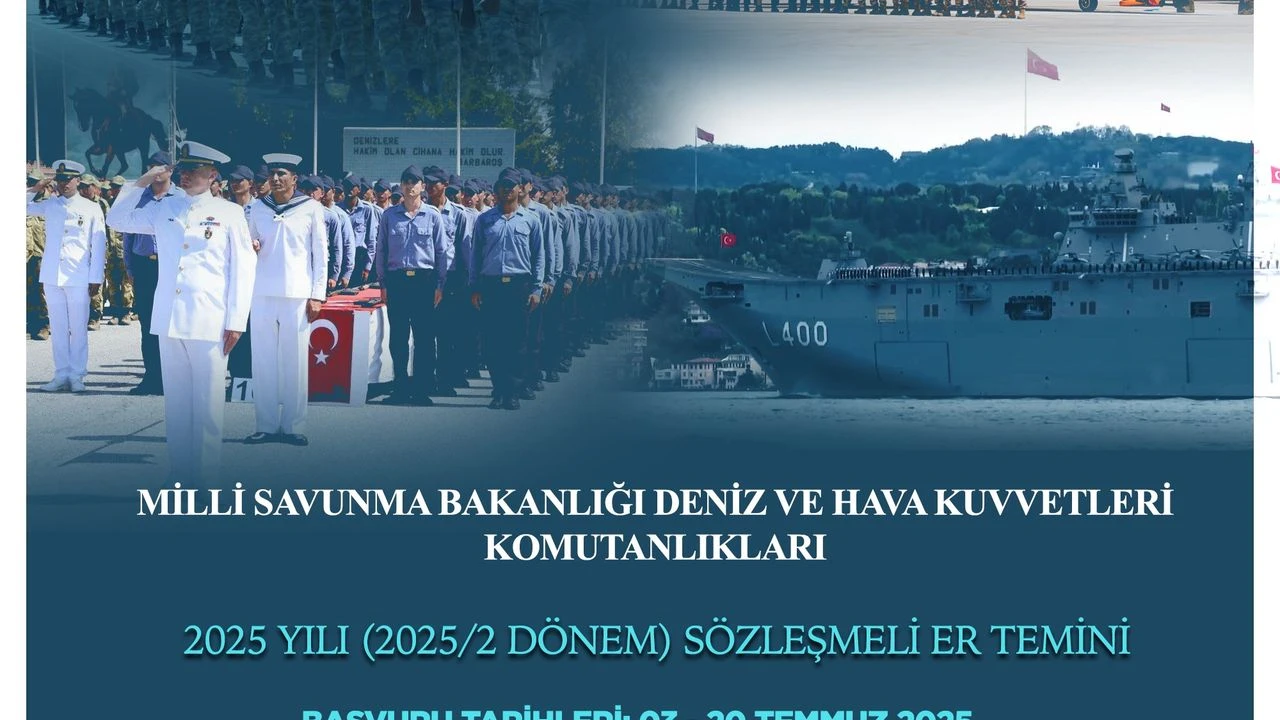 Hava Kuvvetleri komutanlığı sözleşmeli er alımı 