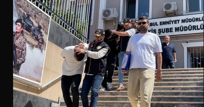 Kartal da el bombası silahlı saldırı ve tehdit 4 şüpheli tutuklandı
