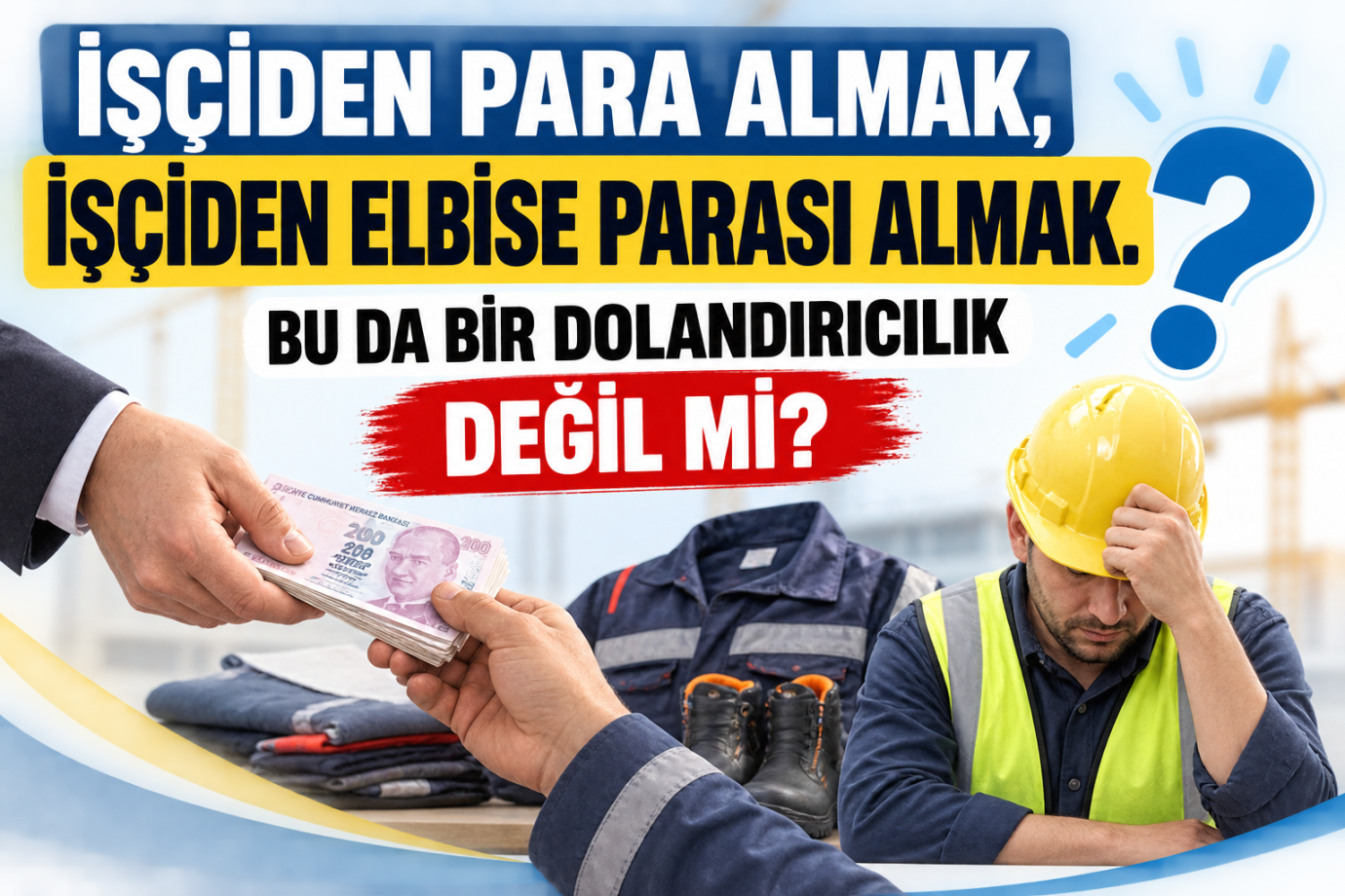 İşçilerden para kesen firmalara ne zaman operasyon yapılacak