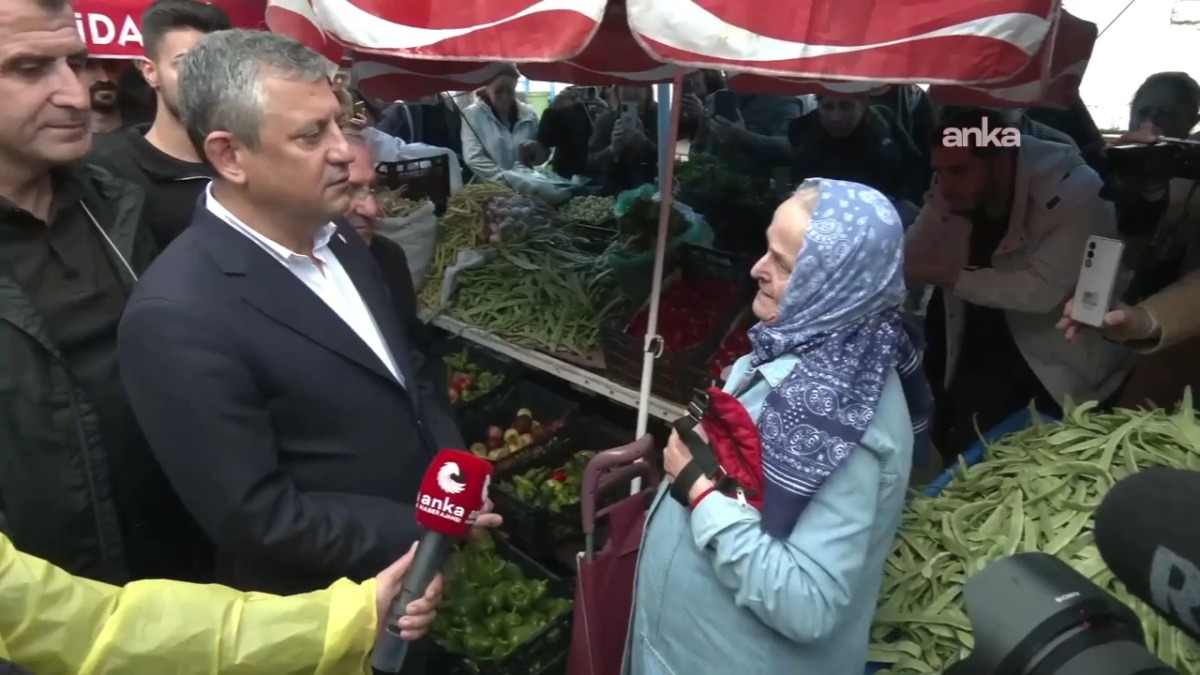 Özel’e AK Parti'nin kimyasını bozan insan başkanım diye seslendi.