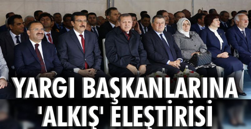 Cumhurbaşkanı Erdoğan'ın ziyaretlerine katılan yargı başkanlarını eleştiren CHP lideri