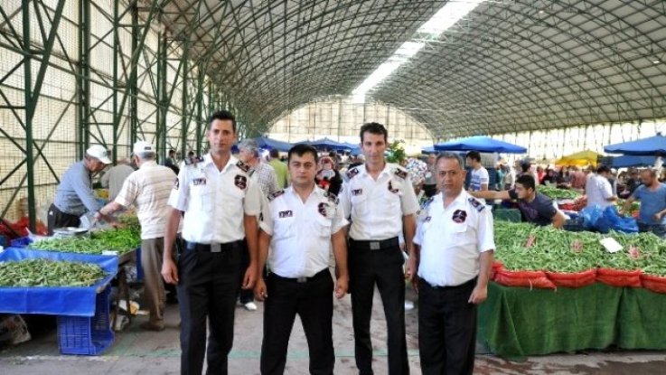Kapalı Pazaryerinin Güvenliği Arttırıldı
