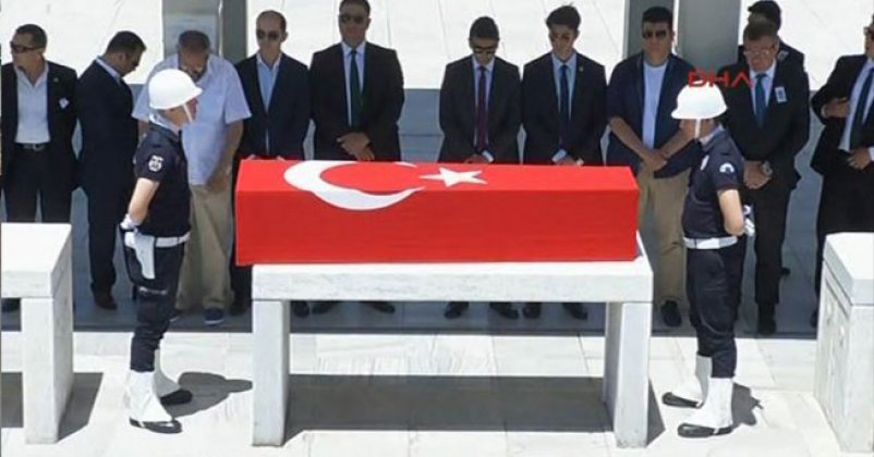 Şehit  polis memuru son yolculuğuna uğurlandı