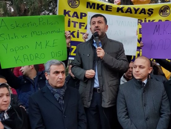 ı Veli Ağbaba “OHAL, alın teri döken işçinin ekmeğinin elinden alınmasıdır