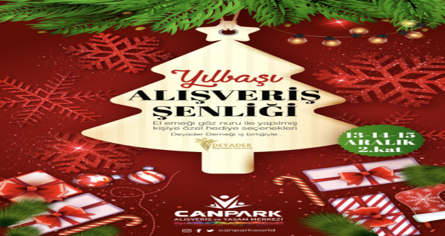 Canpark’ta Yılbaşı Alışveriş Şenliği başlıyor