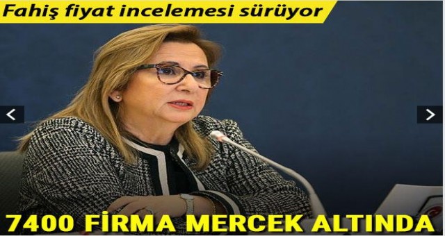 Bakan Pekcan açıkladı! 7400 firma inceleniyor