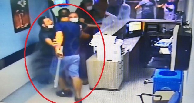 Özel Güvenlik görevlisine demir sopalı saldırı