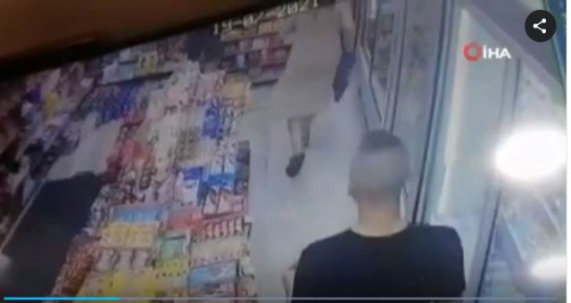 İstanbul'da iğrenç olay! Markette kadını taciz etti