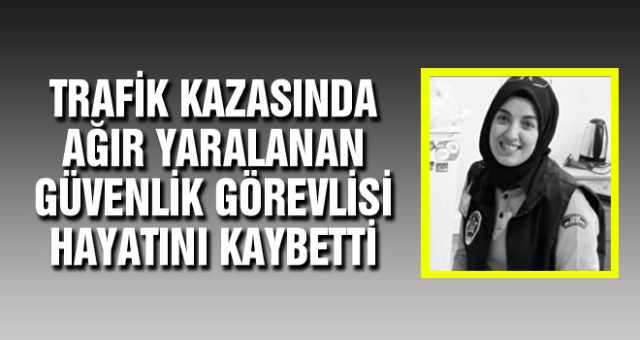 Özel Güvenlik Görevlisi Hayatını Kaybetti