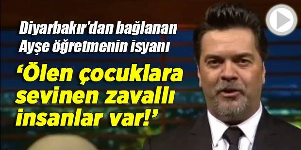 Beyaz Show'a bağlanan öğretmen: 'Burada çocuklar ölüyor, sessiz kalmayın'