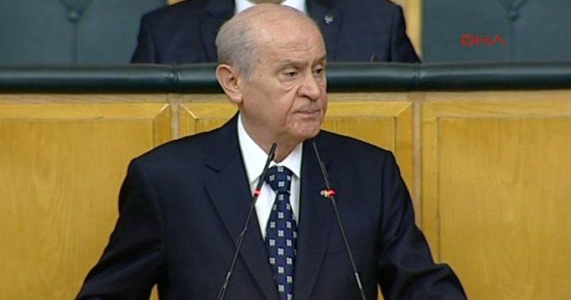 Bahçeli'den Meclis Başkanı Kahraman'a 'laiklik', Davutoğlu'na 'Kilis' eleştirisi