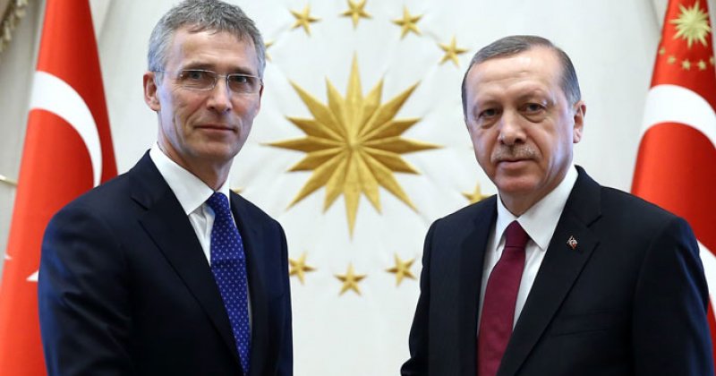 Erdoğan , NATO Genel Sekreteri Stoltenberg ile görüştü