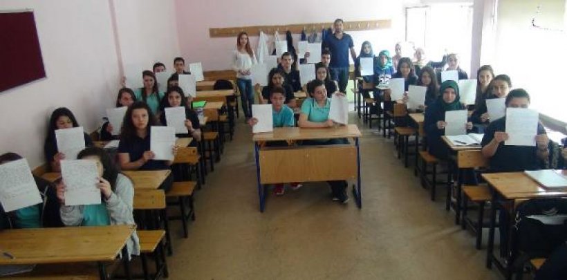Öğrencilerden Nusaybin'deki asker ve polislere moral mektupları
