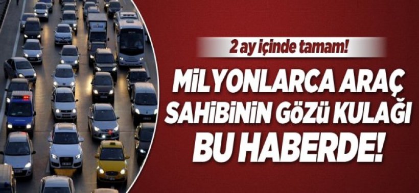 Trafik sigortasında sona doğru