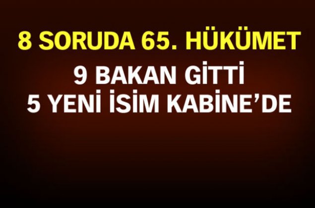 65'inci Hükümet'in şifreleri