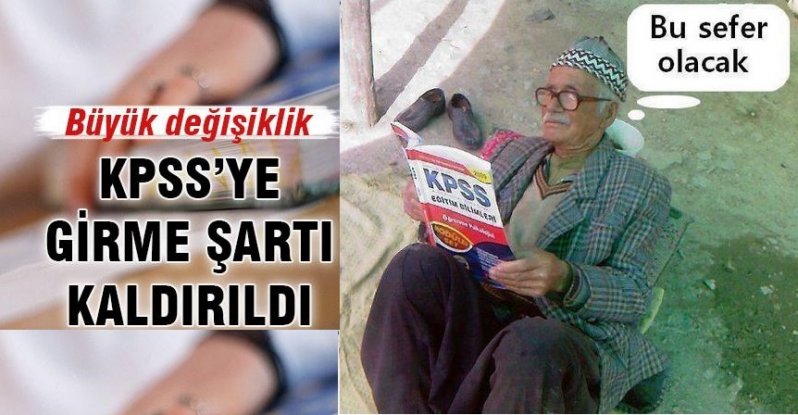 Bazı Kamu Görevleri İçin KPSS Şartı Kaldırıldı