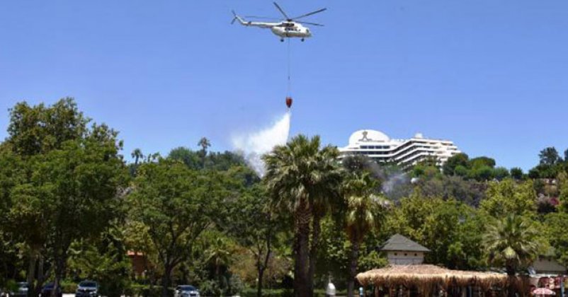 Antalya'da bir orman yangını daha