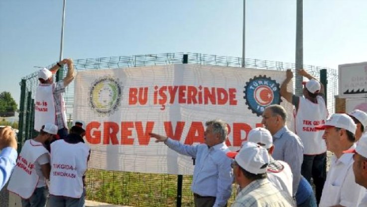 Bursa Nestle Karacabey Fabrikasında Grev Başladı