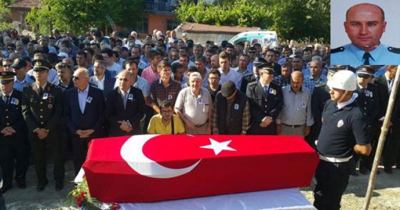 Kaza kurşunuyla yaşamını yitiren polis son yolculuğuna uğurlandı