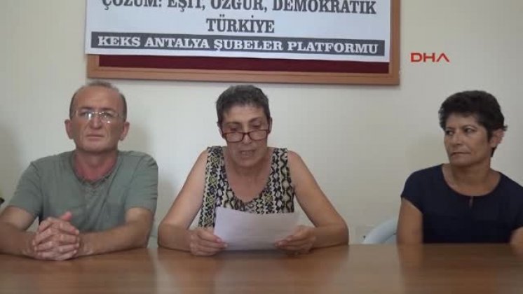 Antalya Kesk: Her Türlü Darbeye Karşıyız