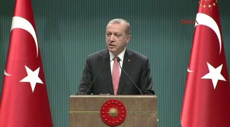 Erdoğan: 3 ay olağanüstü hal ilan edildi