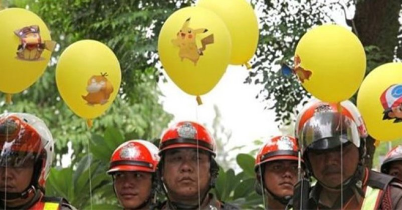 Tayland polisi Pokemon oyuncusu avına çıkıyor