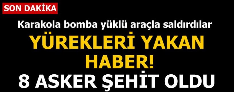 Hakkari Şemdinli'den çok acı haber!