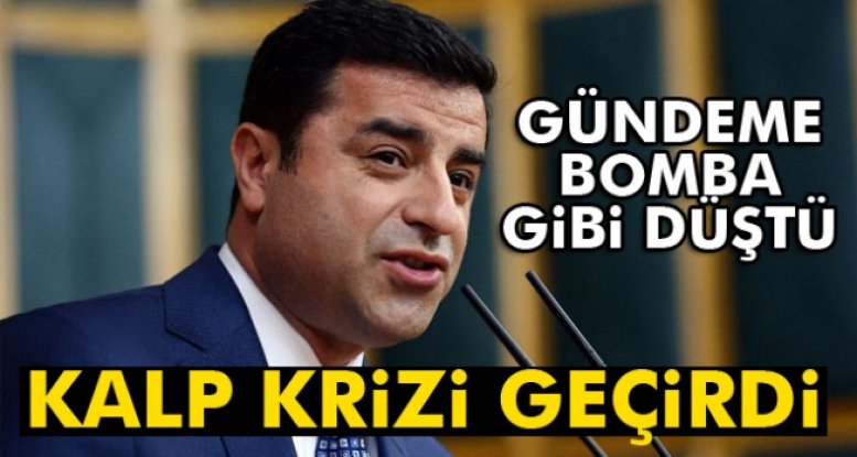 Demirtaş cezaevinde kalp Kirizi geçirdi !!