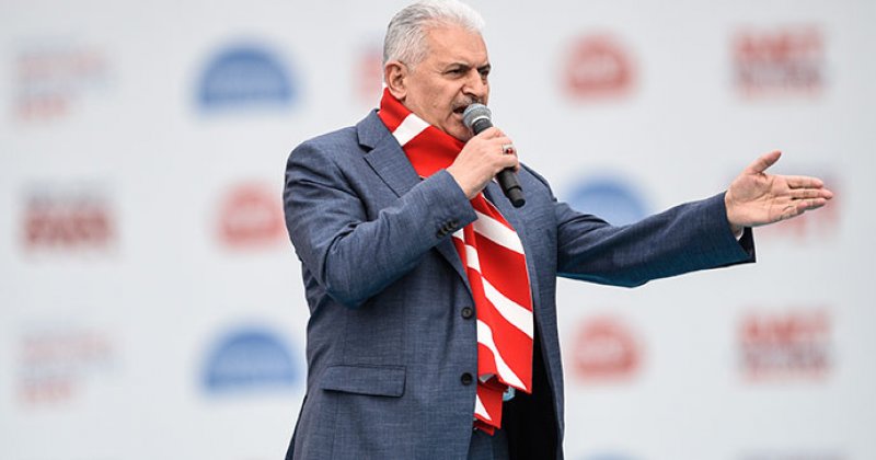 Başbakan Yıldırım, Yenikapı'da konuştu