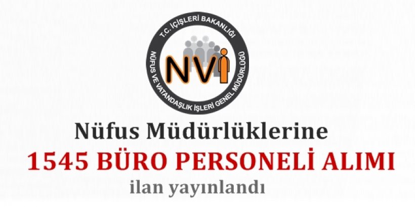 NVİ Büro Personeli Alımı 