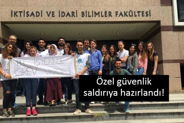 Özel güvenlik saldırıya hazırlandı! Ama 