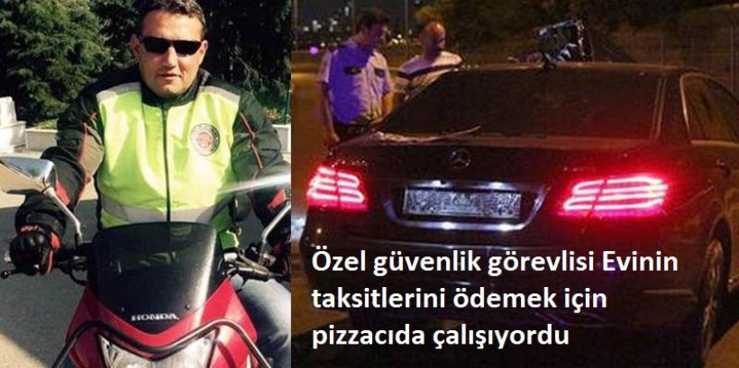 Özel güvenlik görevlisi Evinin taksitlerini ödemek için pizzacıda çalışıyordu