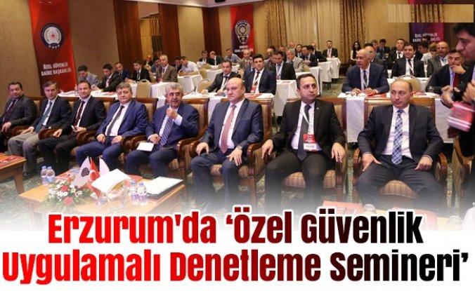 Özel Güvenlik Denetleme Semineri