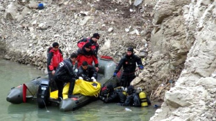 Güvenlik görevlisinin cesedi Yeşilırmak nehrinden çıktı