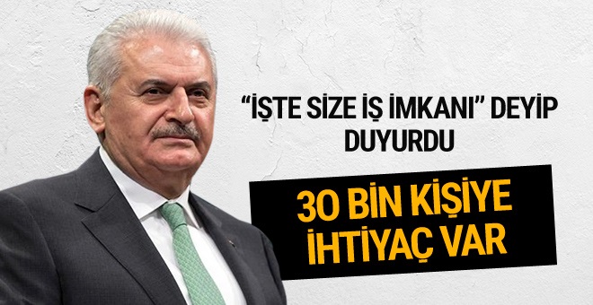 Başbakan Yıldırım: 30 bin siber güvenlik uzmanına ihtiyacımız var