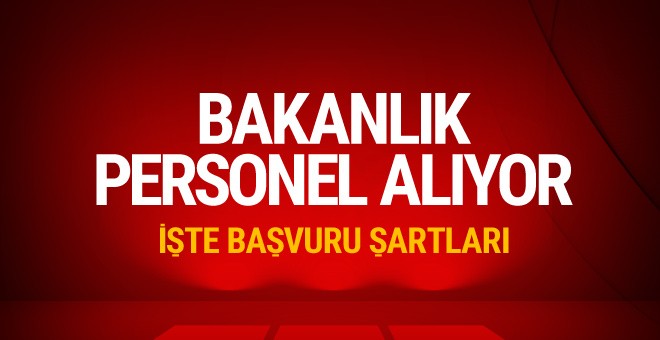 Aile ve Sosyal Politikalar Bakanlığı personel alım ilanı başvuru