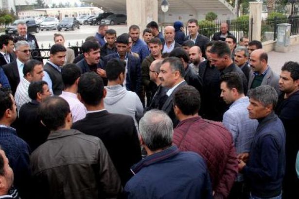Akçakale Süleymanşah kampında çalışan özel güvenlik işçileri işten çıkarıldı