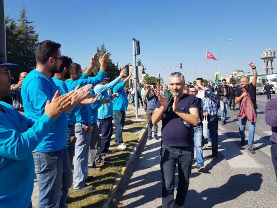 Taşeron işçileri Ne ÖSP, ne 4-e; güvenceli, kadrolu iş!