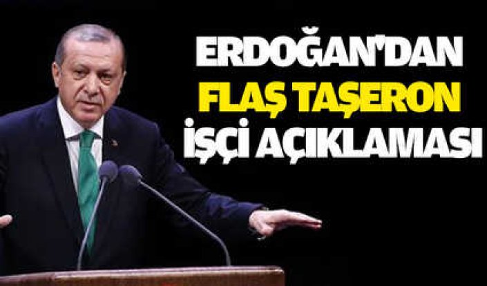 Cumhurbaşkanı Erdoğan’dan flaş taşeron işçi BİT,KİT'ler  açıklaması. ‘Biz sözü bir kere söyleriz!’