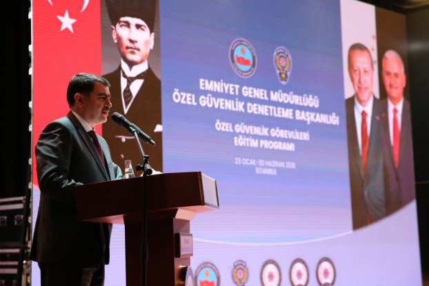 İstanbul Valisi Vasip Şahin Özel Güvenlik Görevlileri Eğitim Programında konuştu.