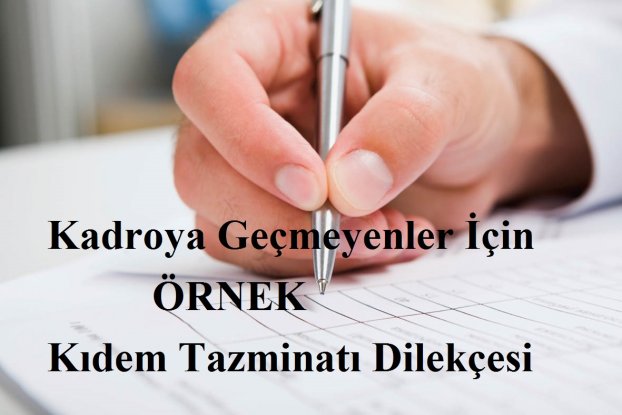 Taşeron işçileri için örnek işten ayrılama tazminat dilekçeci