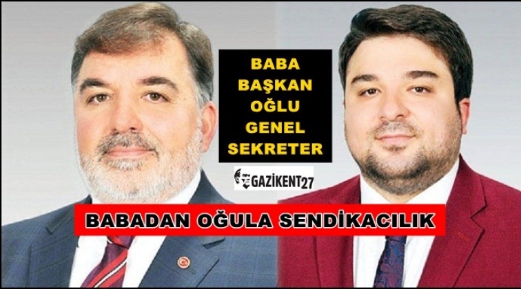 Yuh artık arsızlığın bu kadarına da pes.Türk-iş Sendikası'da Babadan oğula sendikacılık 