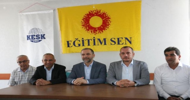 AK Parti Milletvekili Eğitim Sen'i ziyaret etti: Hatamız varsa geri adım atarız