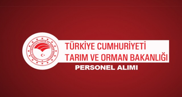 Tarım Bakanlığı 5 Bin Kamu Personeli Alımı Yapıyor