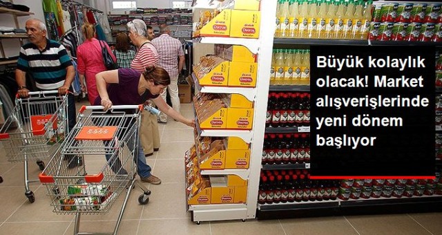 Alışverişte yeni dönem başlıyor