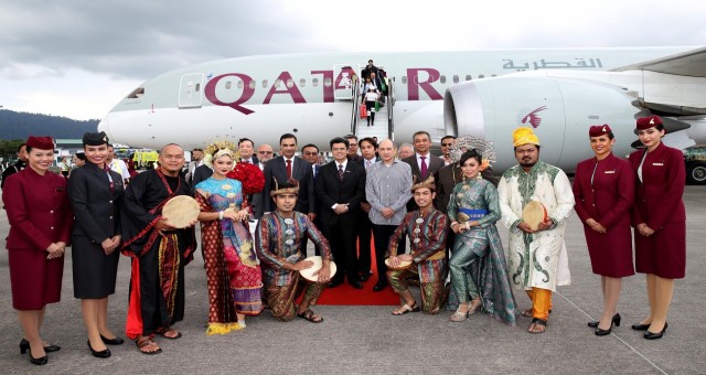 Qatar Airways yeni uçuş noktası Langkawi’ye uçuşlarını başlattı