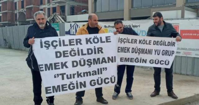 Cadde 54 işçileri: İşçiler köle değildir!