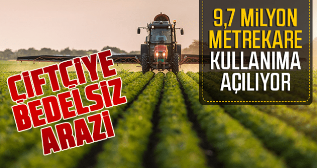 Hazineye ait atıl tarım arazileri üretime açılıyor