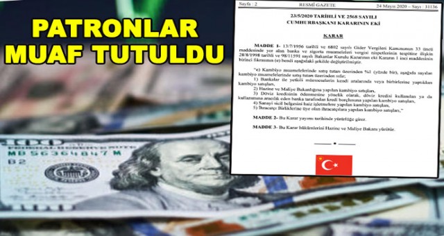 Altın ve döviz vergisine yüzde 500 zam! Bin dolar alan 10 dolar vergi verecek