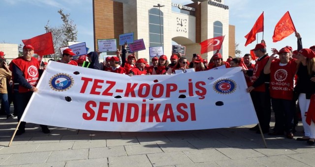 Tez-Koop-İş Samsun Şubesi: Örgütlü bir toplum yaratmak zorundayız